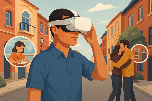Revisit on Meta Quest: VR Street View Travel for Memories, Love, and Learning