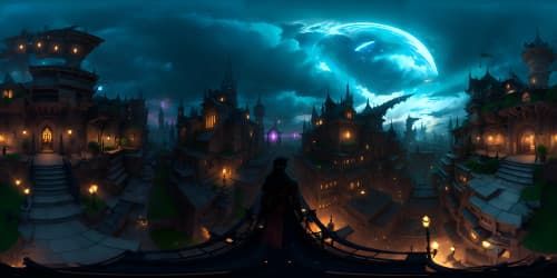 cyberpunk city