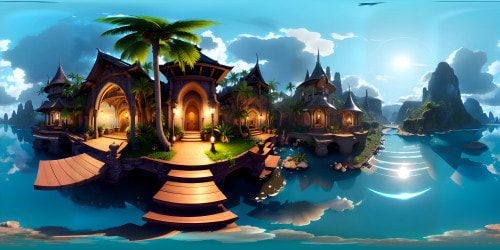 Tropical paradise date