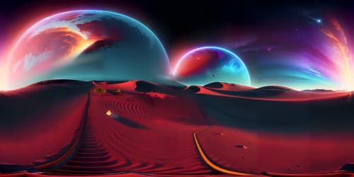 on a unknown planet