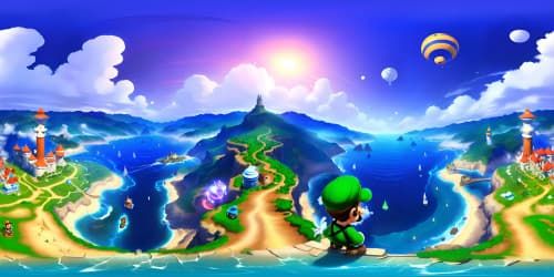 Supermario bro wonders character Luigi