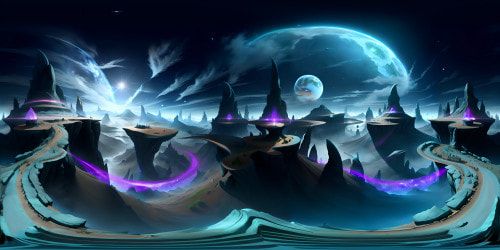 VR360 masterpiece, ultra-high resolution. Mountain peak vantage point, panoramic invasion scene. Alien armada, otherworldly spacecraft, descending on Earth. Earth's horizon, world curved, in surreal exaggeration. Fantasy art style, uncanny hues, VR360 view of invading aliens. Monumental craft shadows, ominous against azure and emerald earth.