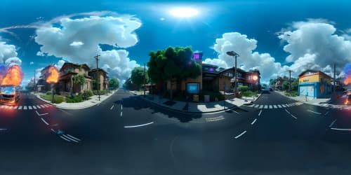 masterpiece VR360, blazing inferno, ash clouds, smoky maelstrom, ultra-high res, incandescent embers, charred remnants