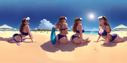 sexy WOMEN AT THE BEACH WEARING SWIMSUITS big boobs
