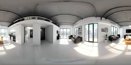 Minimal white large Loft