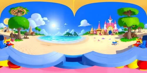 wink club, fairy bloom, beach