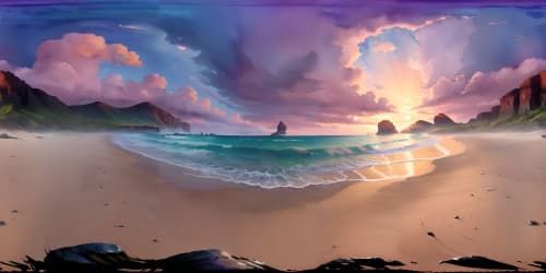 sunrise on beach