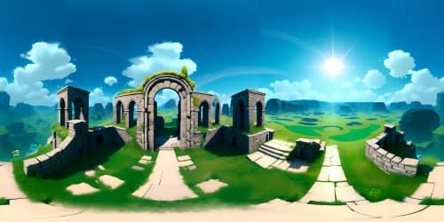 liminal empty ruins