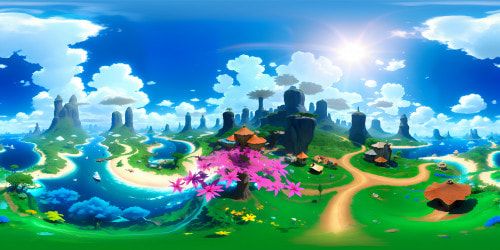 Giant barefoot land