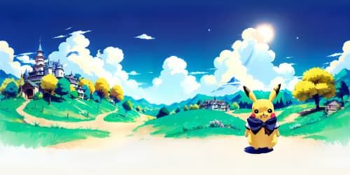 fluffy Pikachu 