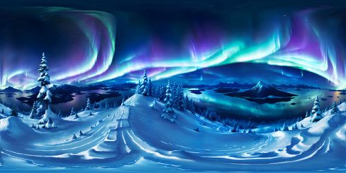 night sky. dark night sky. northern lights