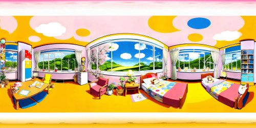 cute girls room