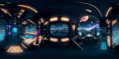 Hey dystopic science fiction world with neon lights and great atmosphere