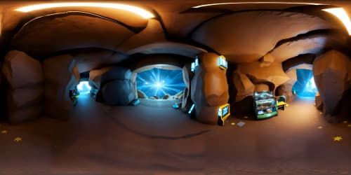 under ground cave