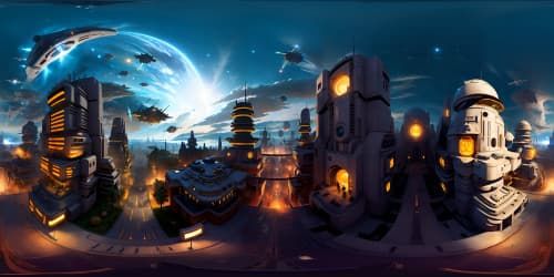 star wars futuristic city