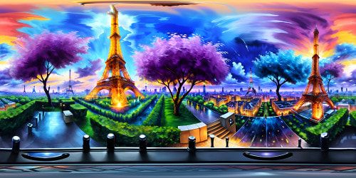 Eiffel tower in new york