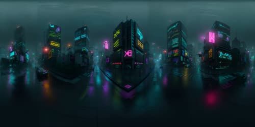 cyberpunk city 