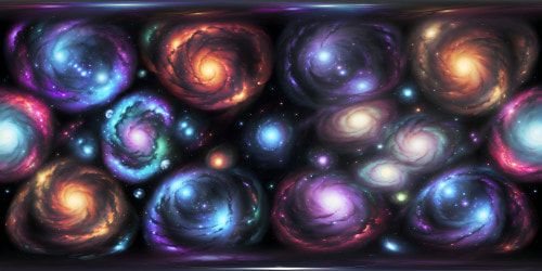 Ultra high-res masterpiece, VR360 view of gateway universe, galaxies aplenty, supernovas in explosive dance. Ring stargate portal central, luminescent fractals, cosmic tendrils encircling. Swirling nebulae, VR360 digital painting style. Surreal star clusters, vibrant colors, immense cosmic depth.