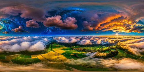 Impeccably crafted anime rendition of Van Gogh's essence, a flawless countryside vista with swirling vibrant hues, textured brushstrokes, and a dramatic starlit sky, embodying the epitome of artistic mastery in unprecedented ultra-high resolution.