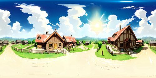 Farm sunrise