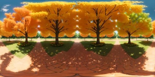 An orange tree