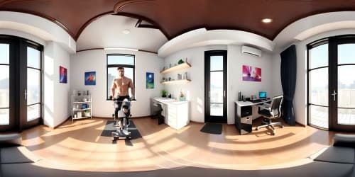 3D RENDER of a realistic male  fitness model
