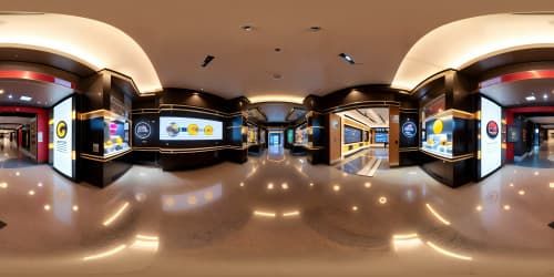 INSIDE A SHOPPING MALL