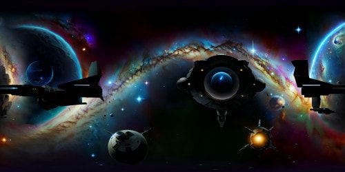 Star Wars like nebula
