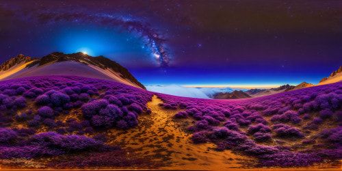 a starry sky in ultra-high resolution, blending shades of blue and purple in a stunning gradient