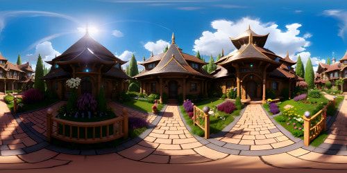 Beautiful flower garden