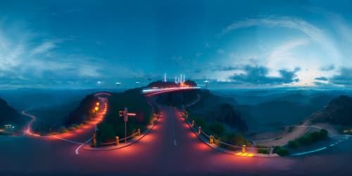 neon lights city