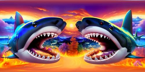 Baby shark fire