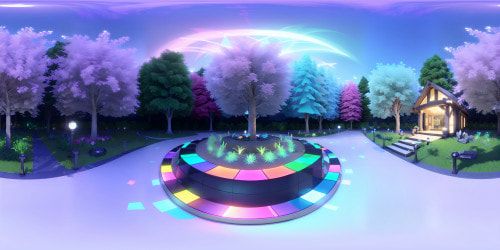 A beautiful forest