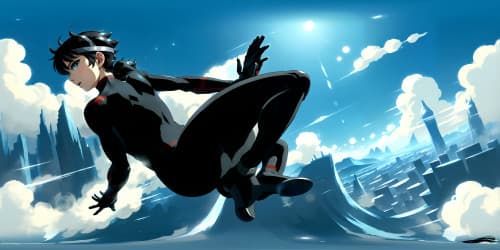 spiderman in all black suit