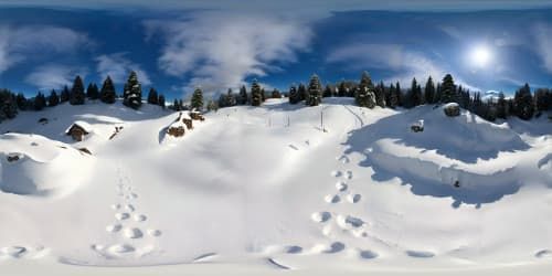 snow mountains in Europe