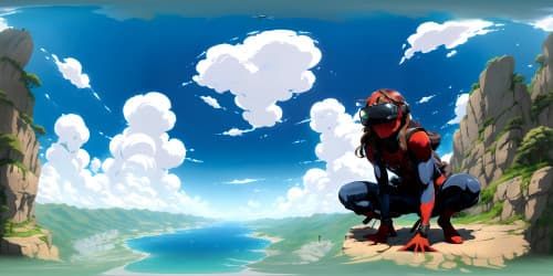 SPIDERMAN in all black suit