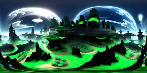 Matrix-inspired VR360 scene, digital green-tinted rain, millions of falling code lines. Ultra-high resolution, VR360 panoramic view, distorted reality. Masterpiece of digital art, sleek monochrome coloring, cyberpunk aesthetic, neon-hued accents.