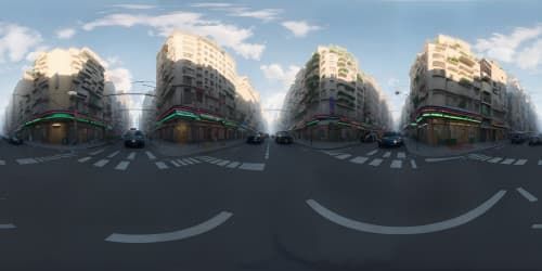 neon lights city streets 