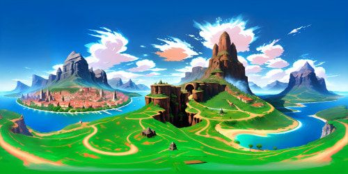 City by the mountains