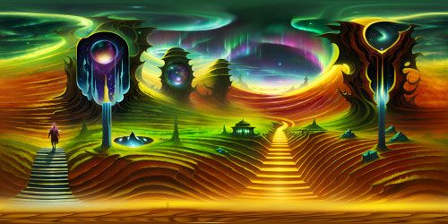 Vivid VR360 display, shimmering aurora borealis, vibrant galaxies, luminescent nebulae, twinkling stars. Ultra-high resolution, meticulous detail, Pixar-style animation. Grand, expansive cosmos, stellar masterpiece in VR360.
