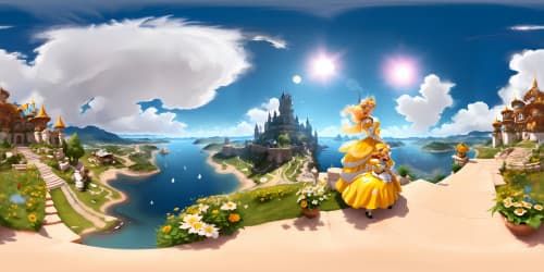 Princess Daisy and Princess Peach  