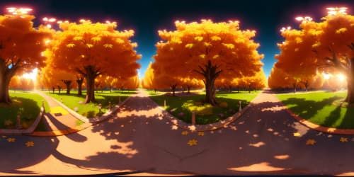An orange tree