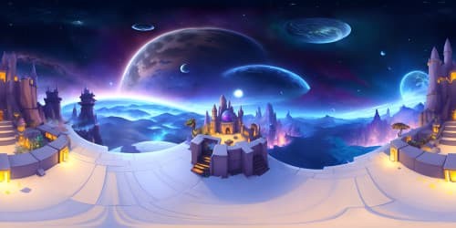 beutiful dragonfill starry sky 