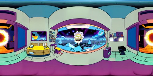 Rick and Morty tv show ricks secret toilet 