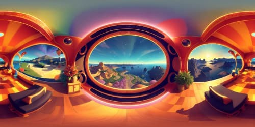 Masterpiece quality, ultra-high resolution, VR360 view, emphasis on intricate detailing, precision textures, vibrant color contrasts, VR360 brilliance.