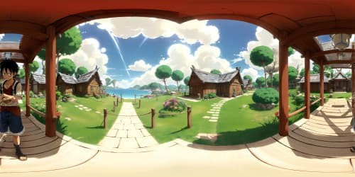 One Piece character: Luffy. Figting Scene.