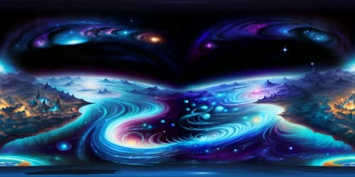 VR360 Picasso masterpiece, cosmic artistry, surreal star clusters. High-quality celestial nebulae resembling silk threads, ultra-resolution, ethereal. Fantasy-inspired scattered starlight, VR360 view, grand space expanse. Diamond-like clarity, VR360 scene, ultra-high-quality space vista. Surrealistic, Picasso-inspired cosmic scene, celestial grandeur.