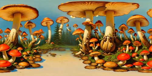 Aworld full of mushrooms