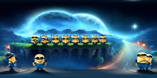 (characters) Minions in Despicable on the Moon