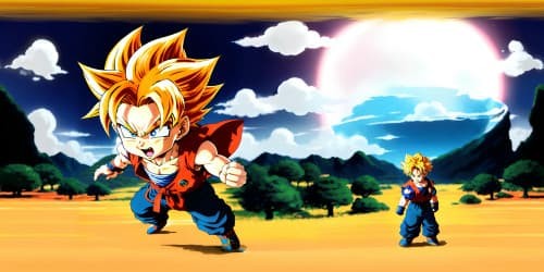 Dragon Ball Goku in his childhood. adorable